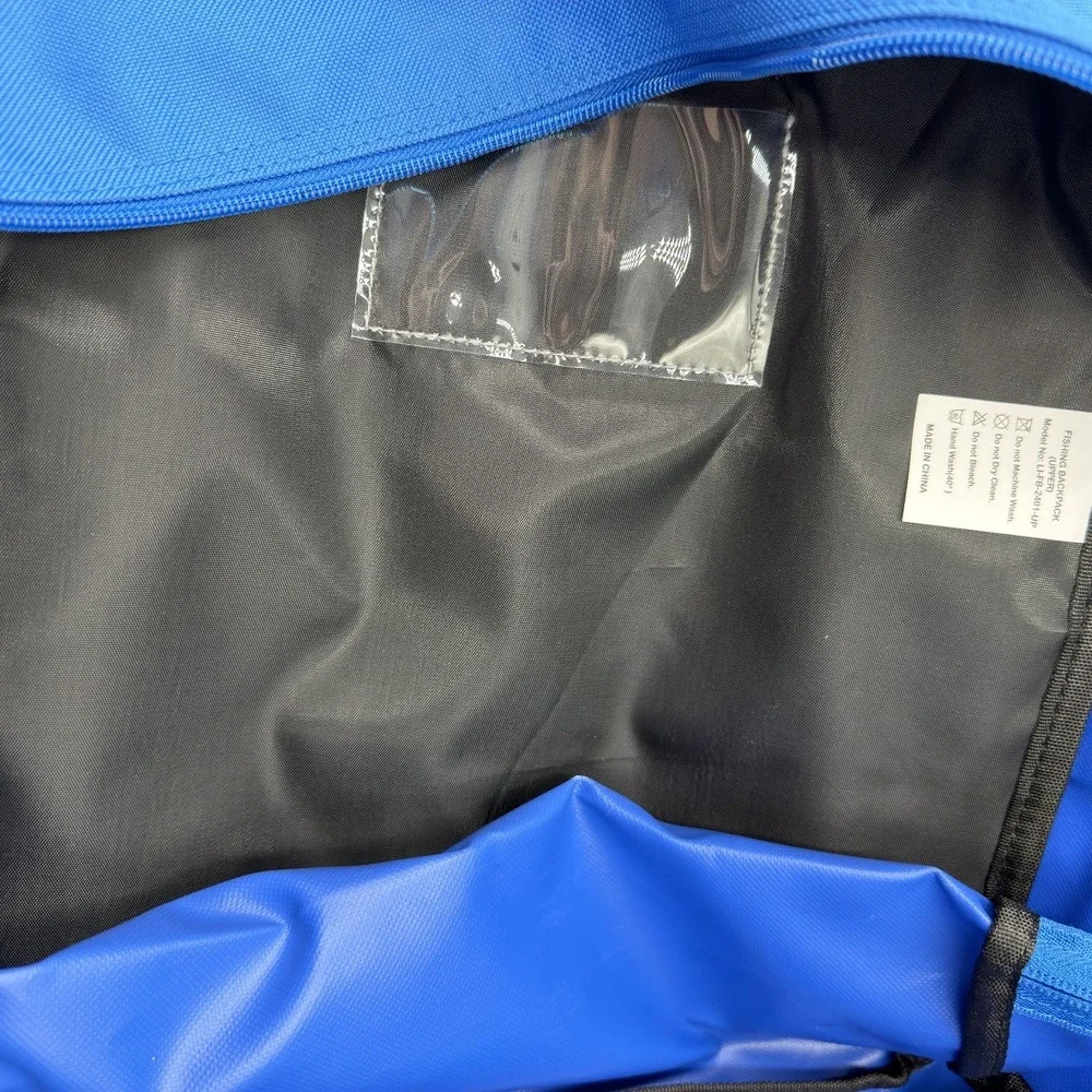Talon Outdoor Fishing Backpack Upper Blue Grey Gear Bag New NWT